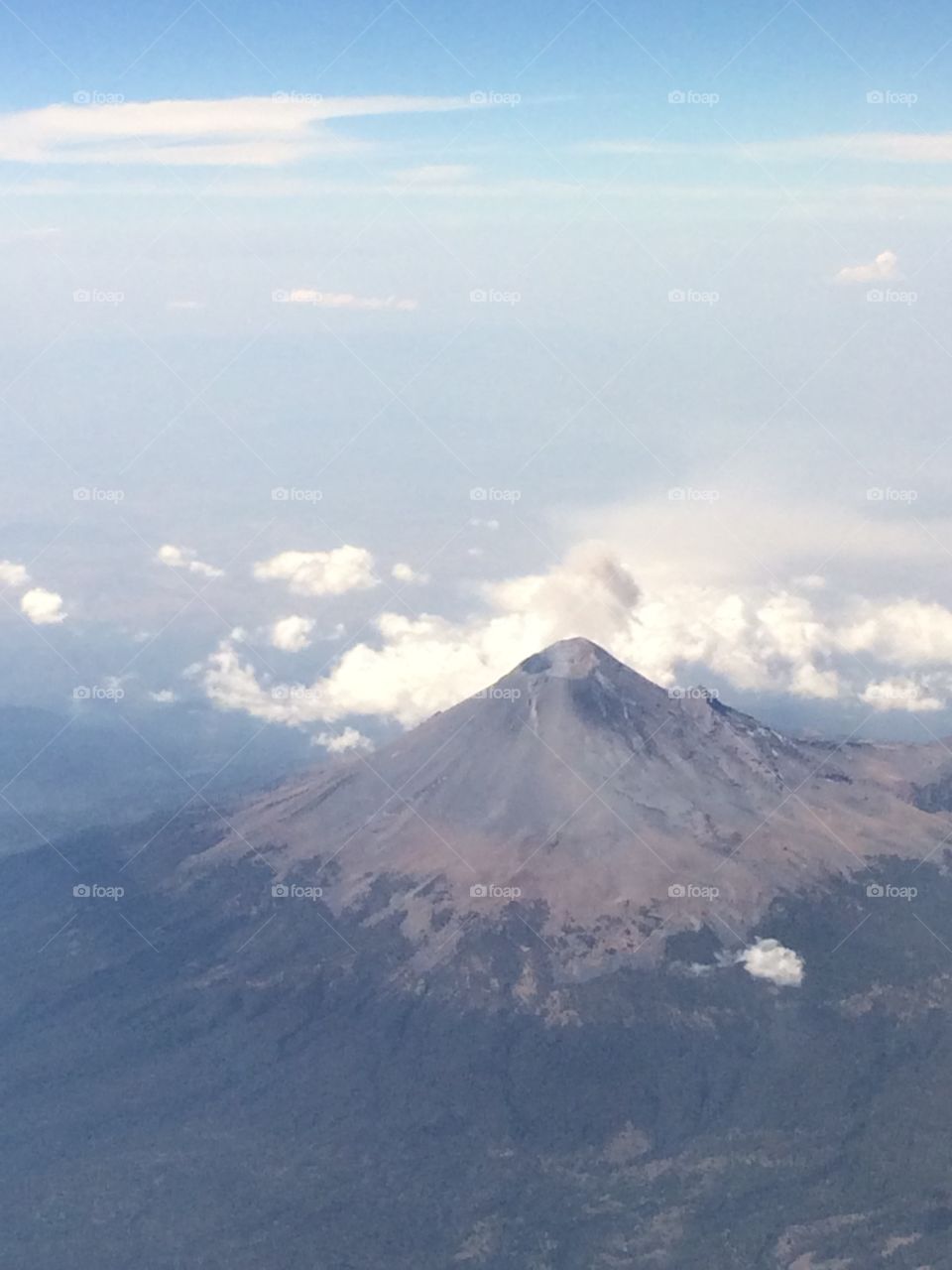 Volcano Popocatepetl Volcán México 