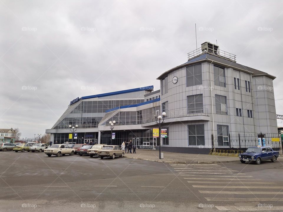 Train Station. Razdel'naya. Ukraine.