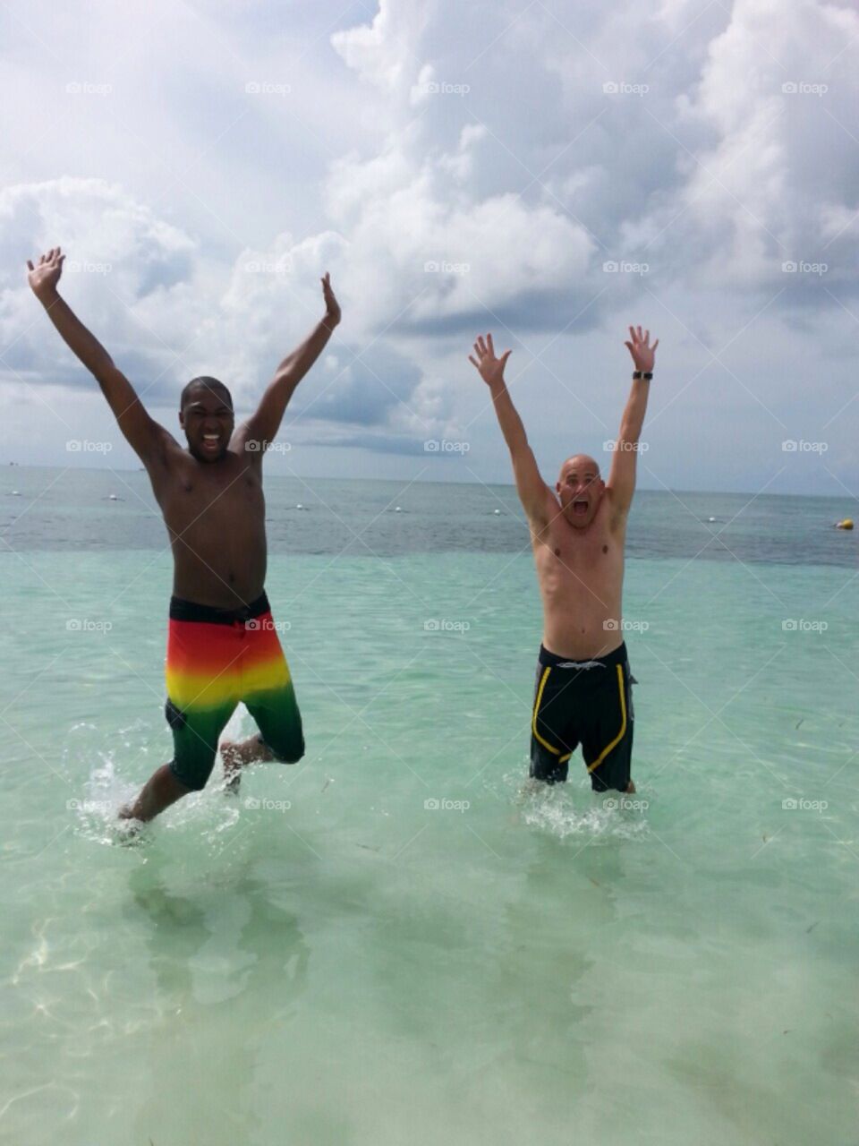 Let's jump. Freeport, Bahamas