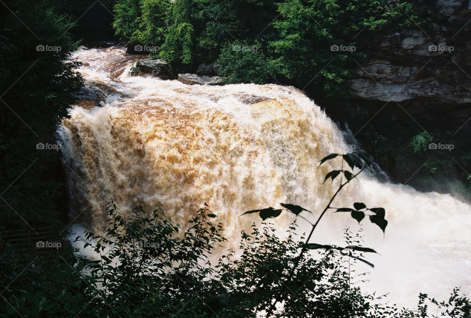 Blackwater Falls after a storm