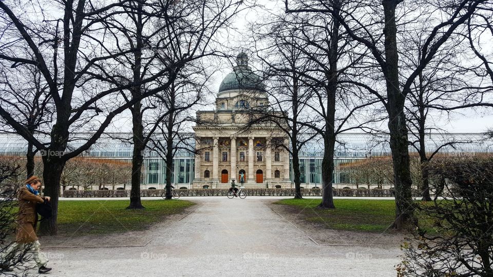 Architecture, Tree, No Person, Park, Building