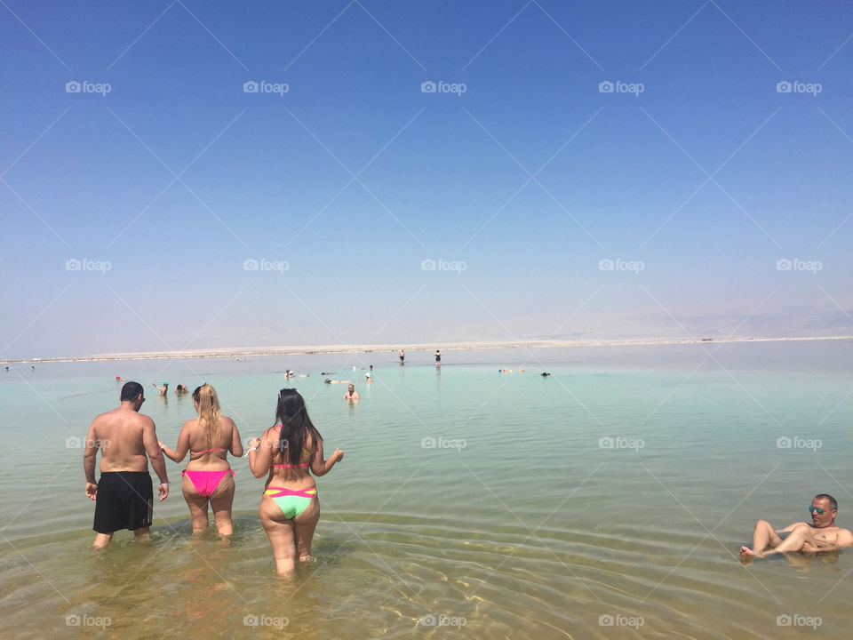 Getting into the Dead Sea
