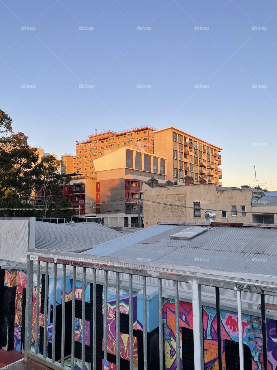Skate park in Melbourne 