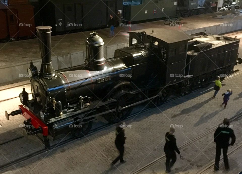 19th century steamtrain