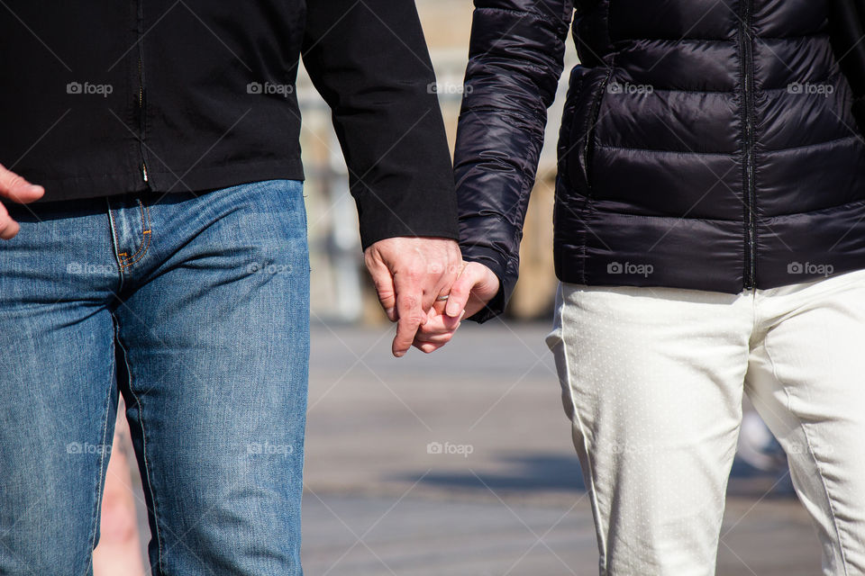 Couple Holding Hands