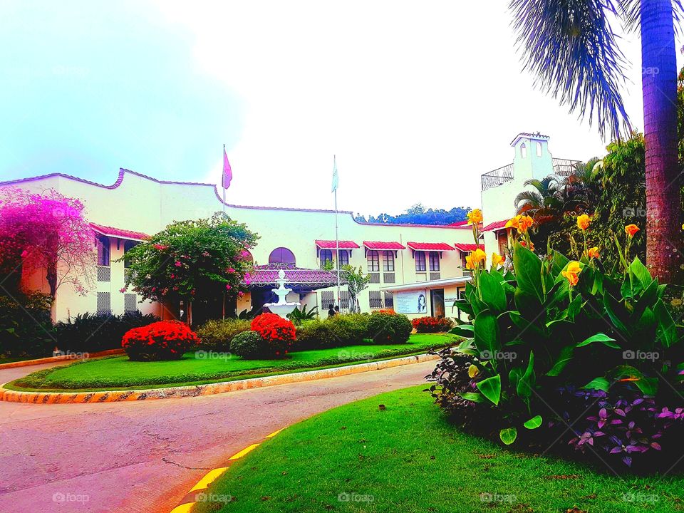 just arrive in a beautiful place.