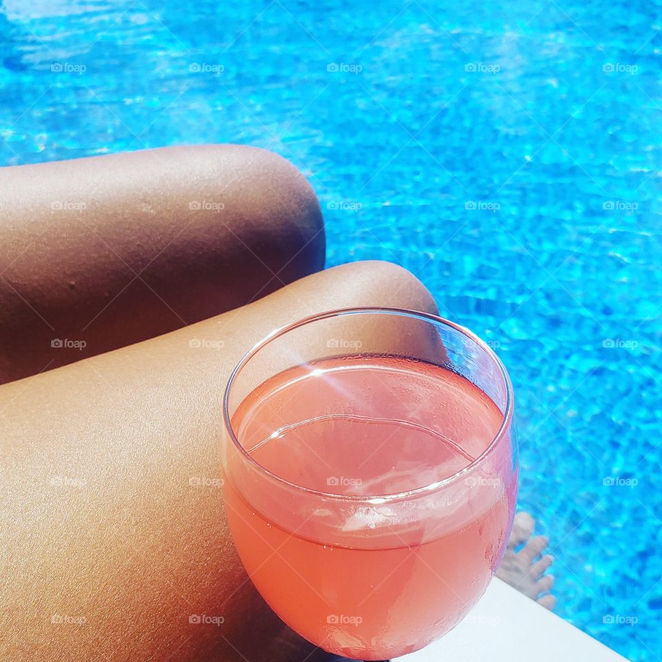 Summer Time with swimming pools,