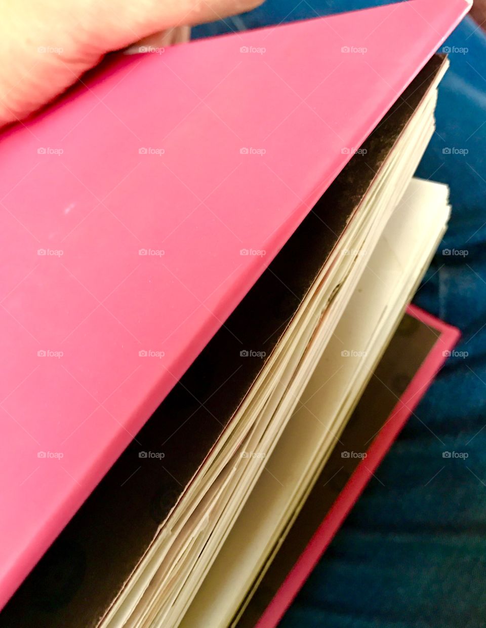 Pink Book Close-Up