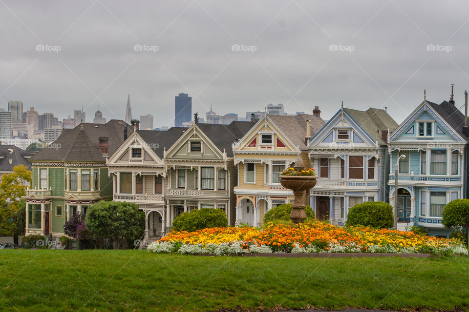 Residental buildings at san francisco