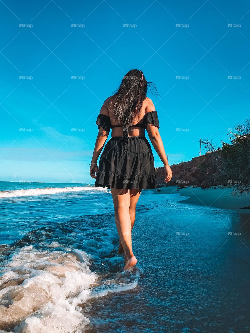 photoshoot on the beach of Porto Seguro Bahia