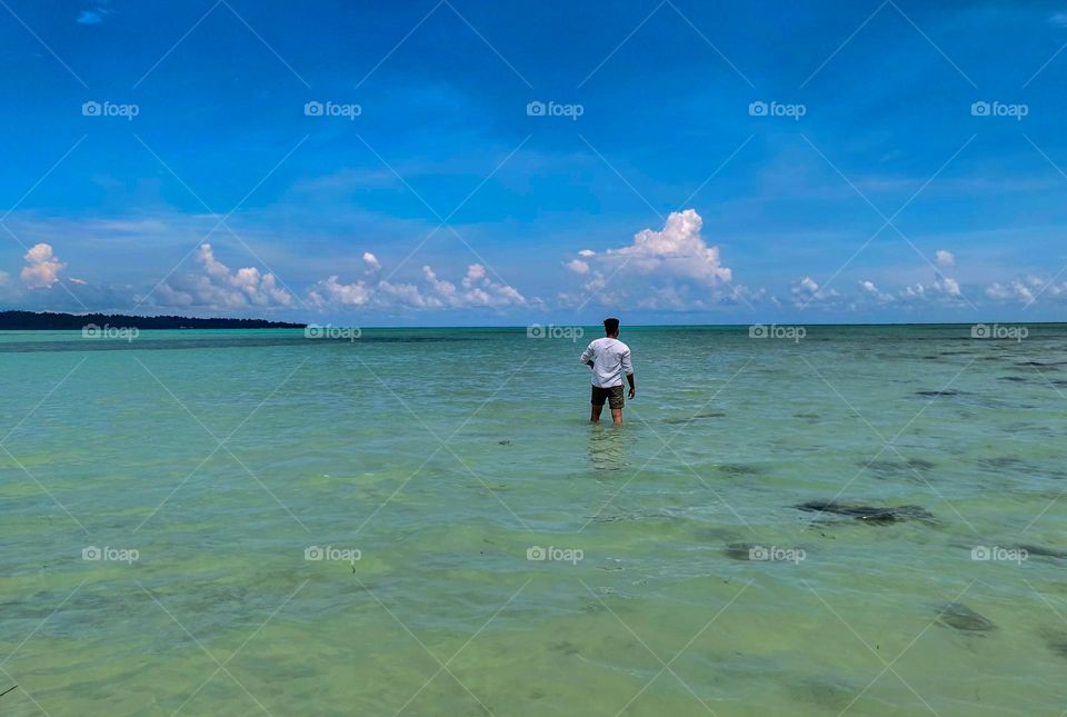 Summer is best when you go on beach and rest