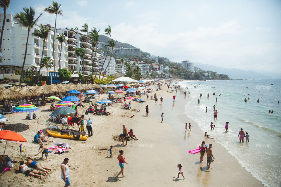 A Mexican city by the ocean