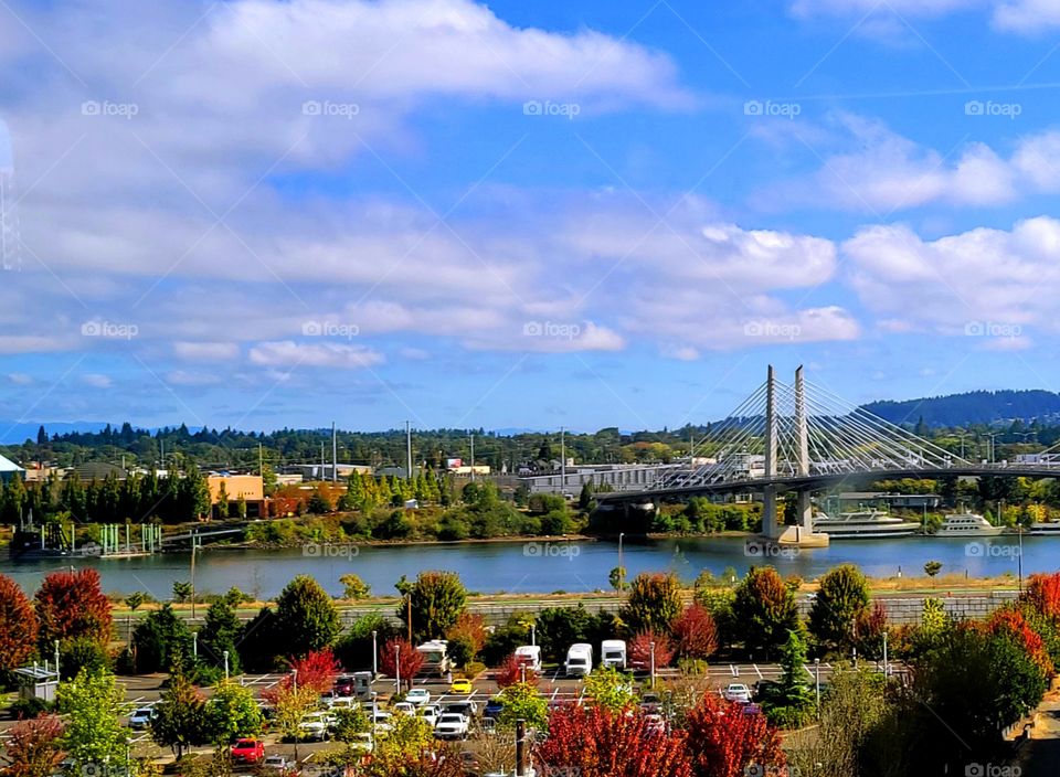 Looking Over Portland from above