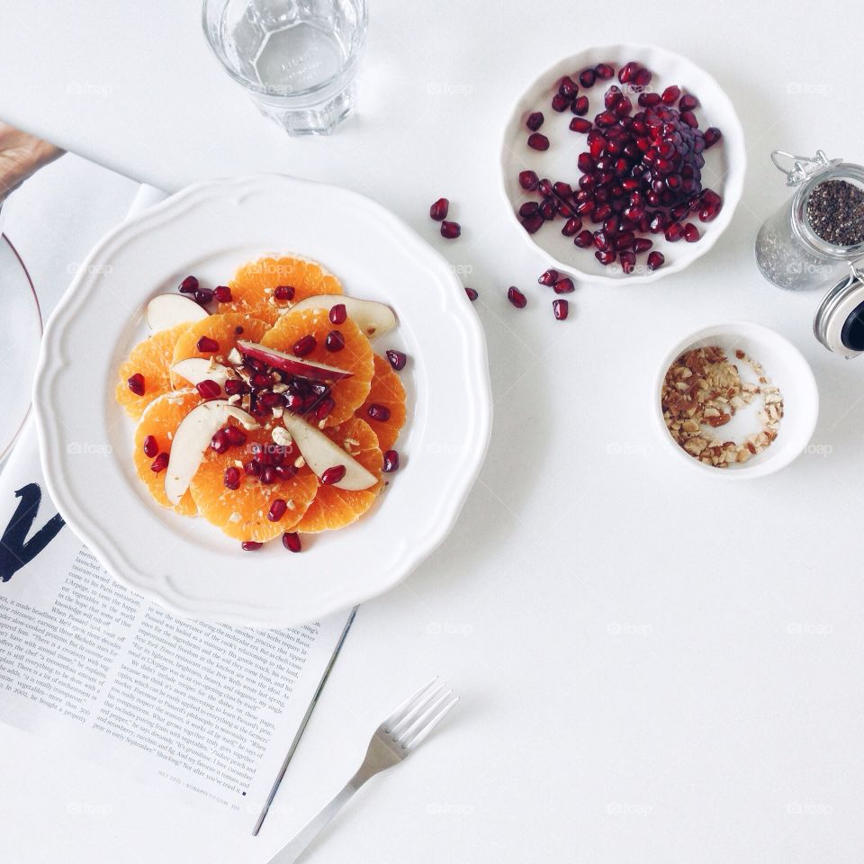 Food, No Person, Plate, Table, Breakfast