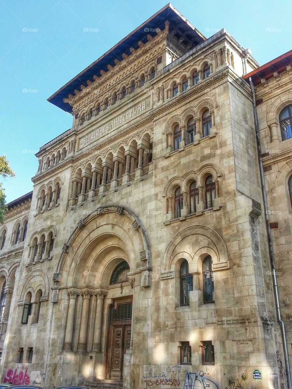 The “Ion Mincu” University of Architecture (1912-1927) Bucharest