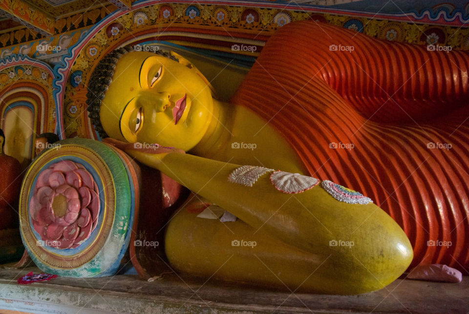 statue asia buddha religious by vidu