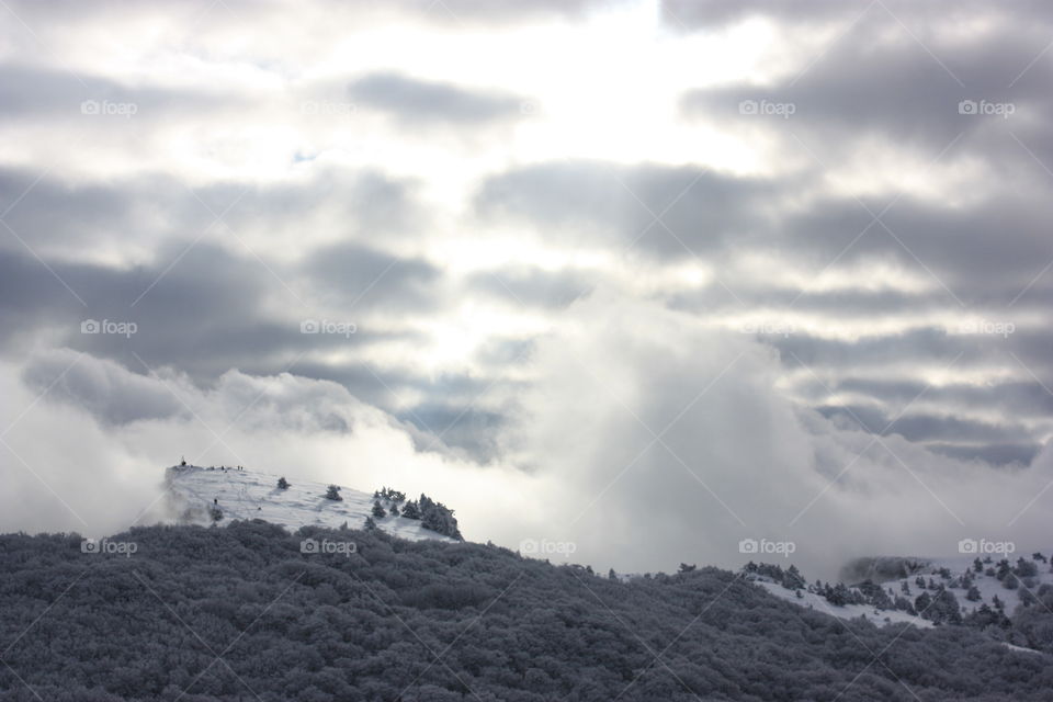 Landscape, Mountain, Sky, Storm, No Person