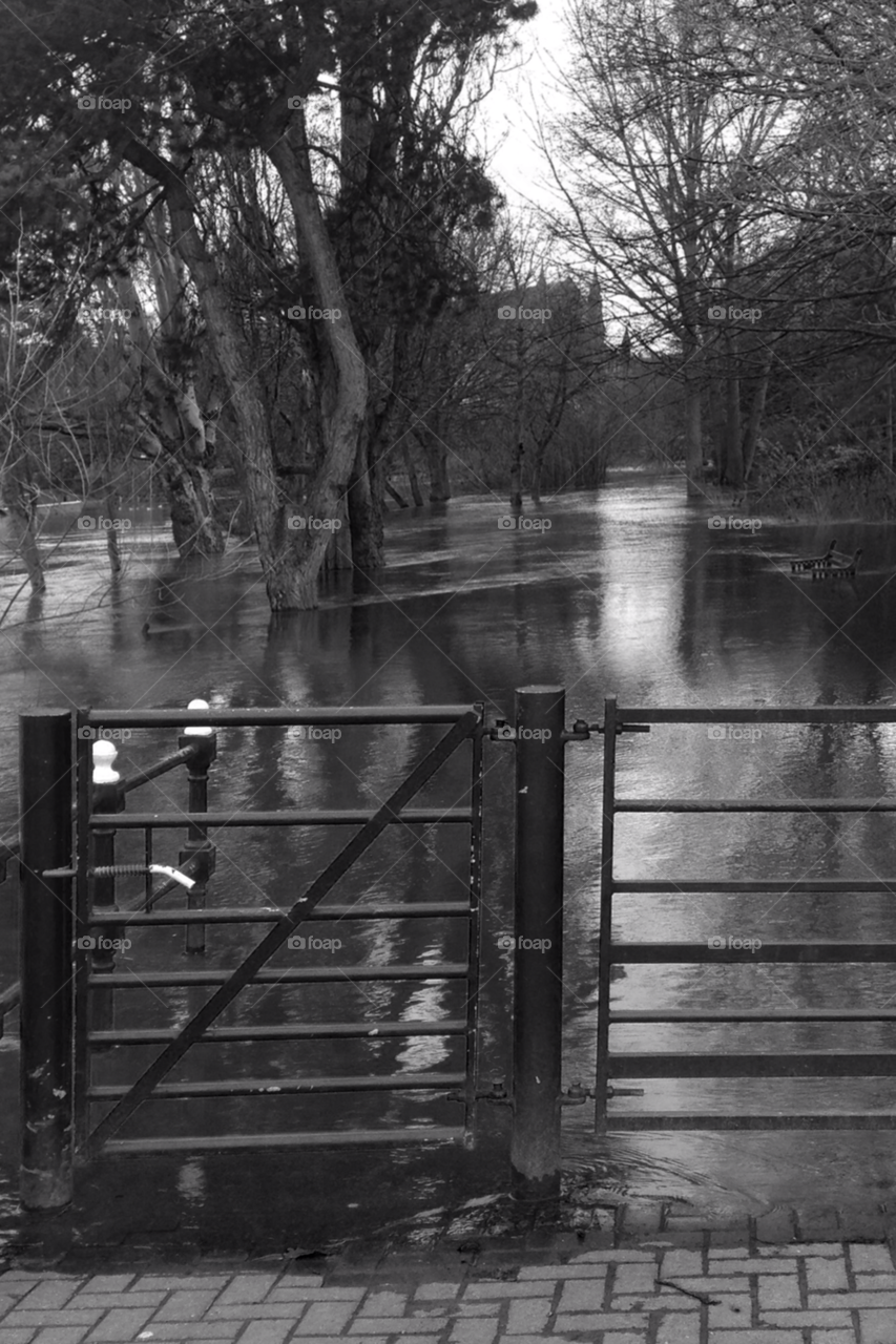 worcester uk walk riverside flooded by chris7ben