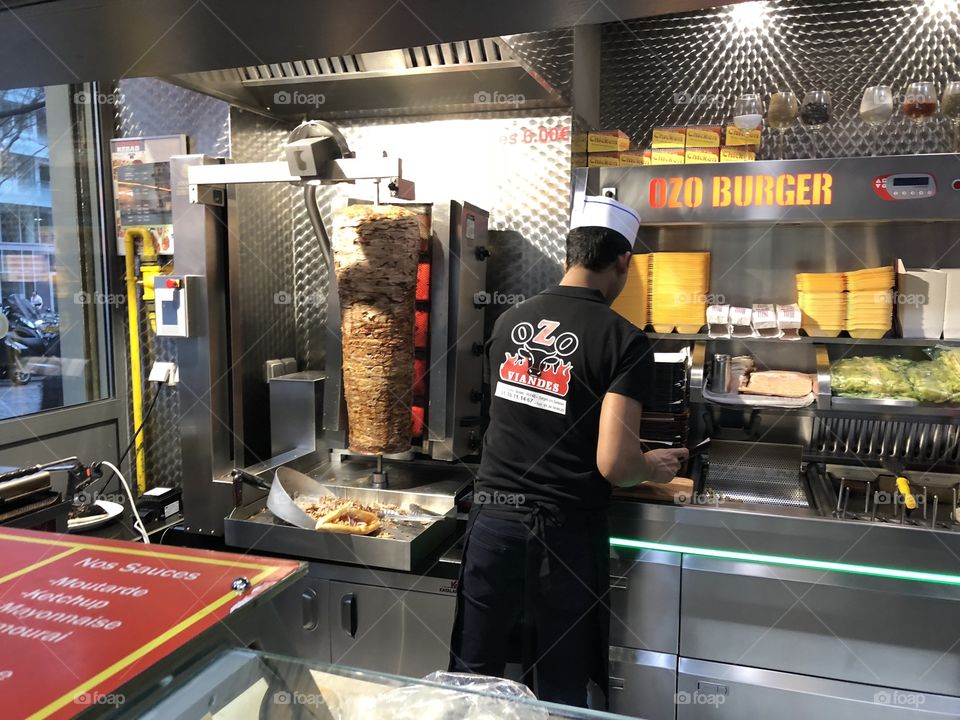 Chawarma kebab Paris 