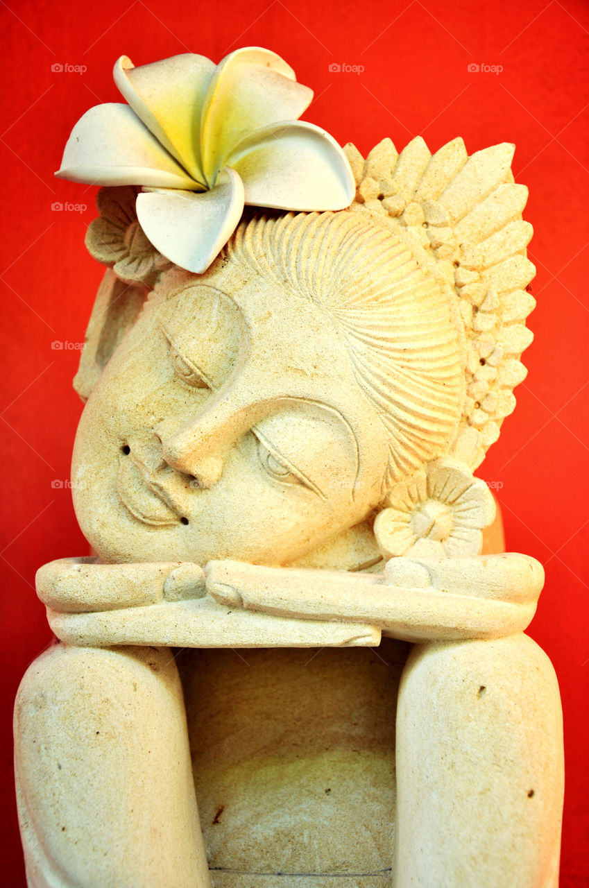 beautifully Balinese statue