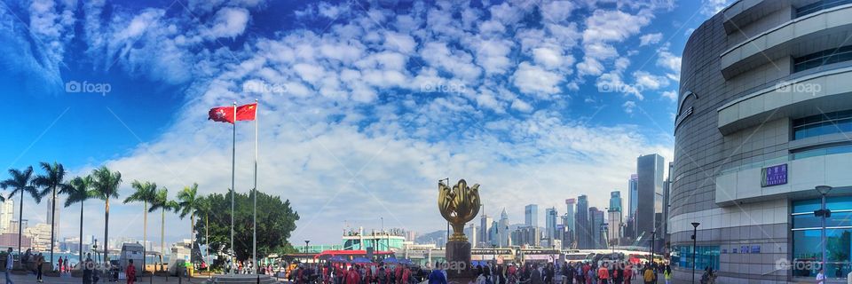 The Golden Bauhinia Square