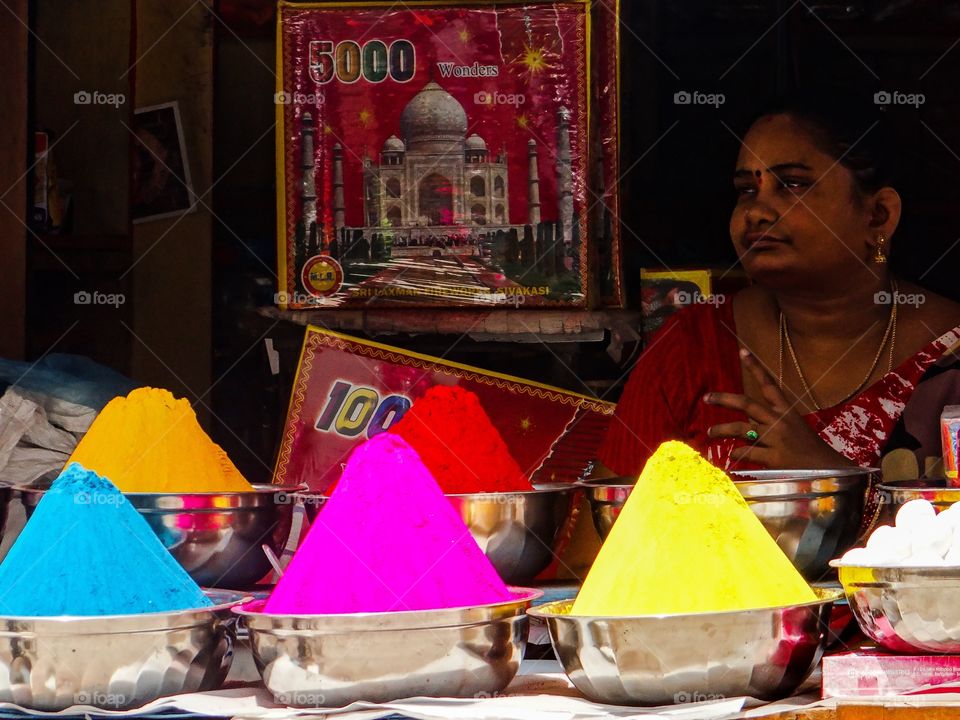 Vibrant Colours of India