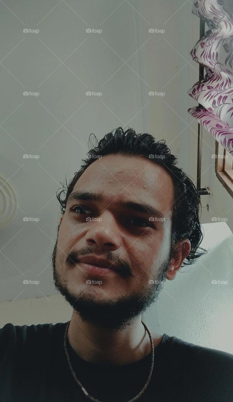 Selfie from front camera