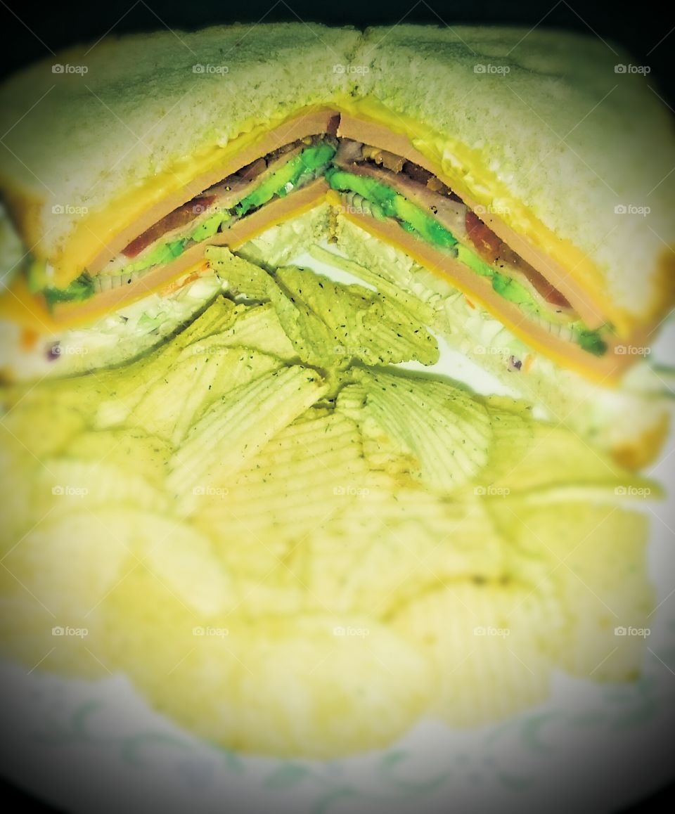 homemade sandwich