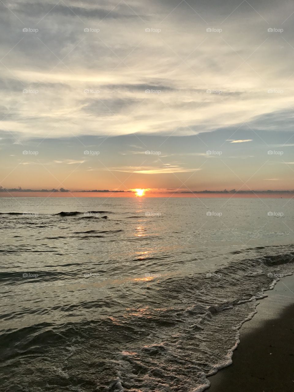 Sunset on Venice beach