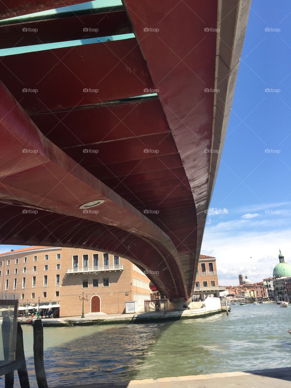 Calatrava's bridge in venice