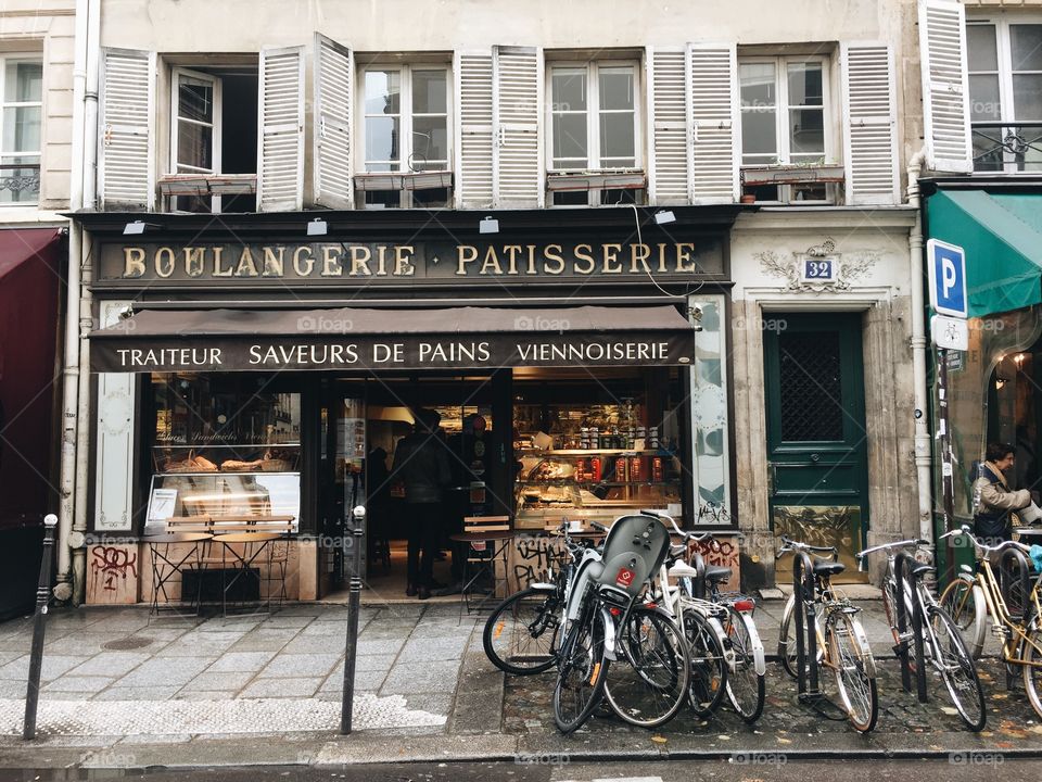 Cafe Shopfronts I - Paris