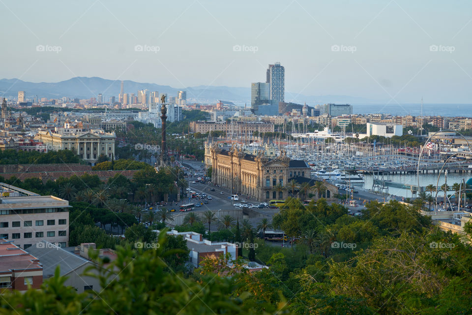 Barcelona vista desde Montjuic