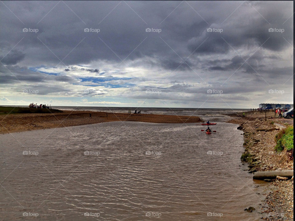 Sea kayak in south of England