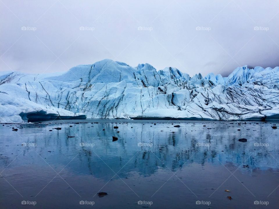 Matanuska glacier in alaska