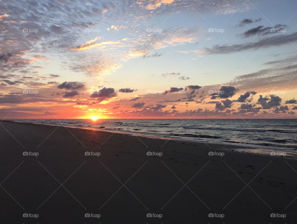 Sunrise over Jacksonville, NC