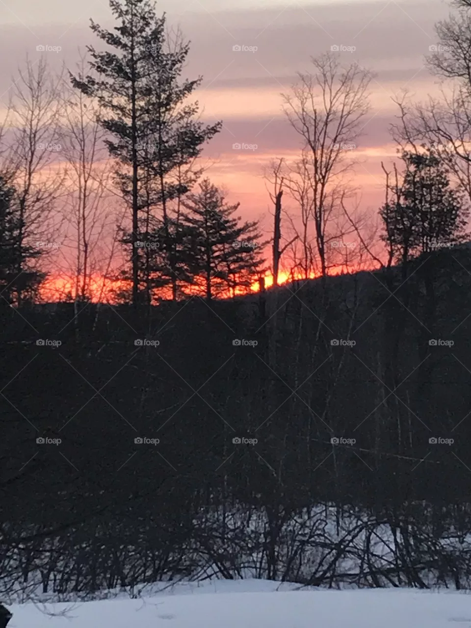 Fire sky