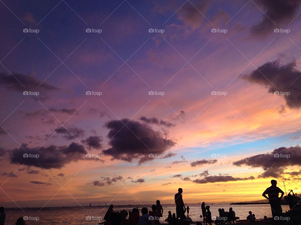 The Beautiful Sunset