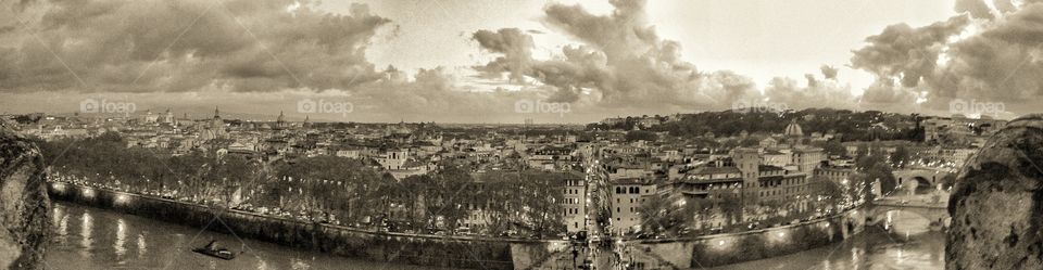 Rome skyline