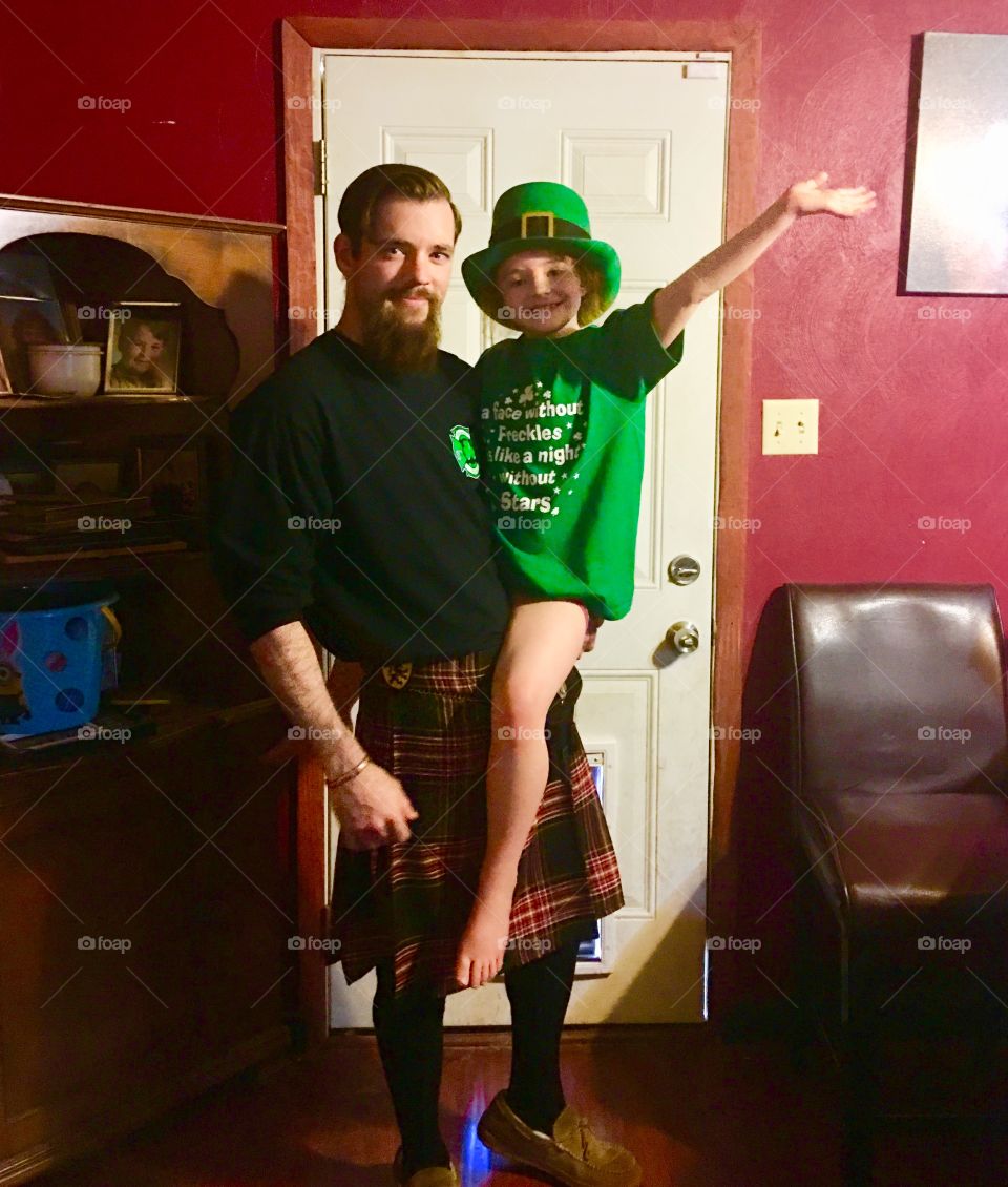 St. Paddy’s day celebration! My daughter and I celebrate our heritage the best way we can.