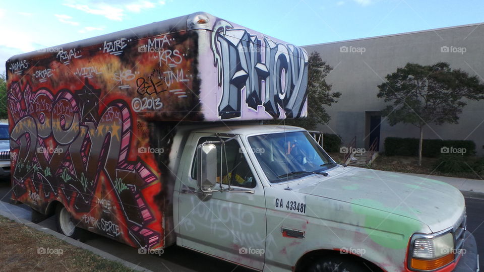 Graffiti Art Truck