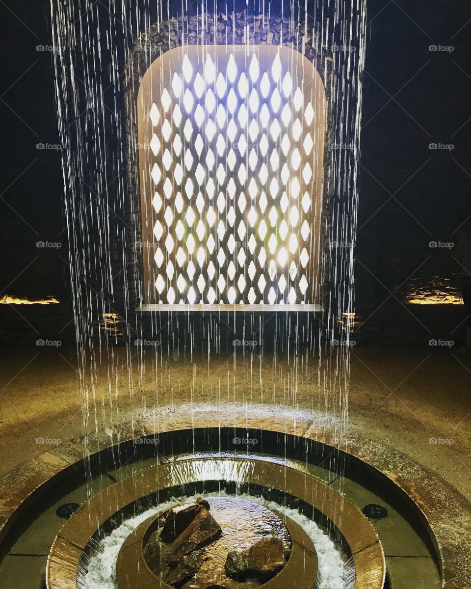 Concealed behind a veil