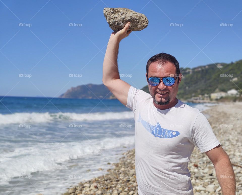 A stone for anger