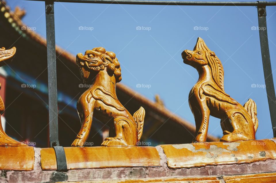 Asian sculptures