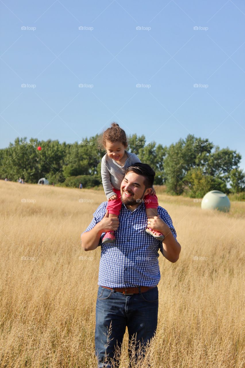 Fun with daddy 