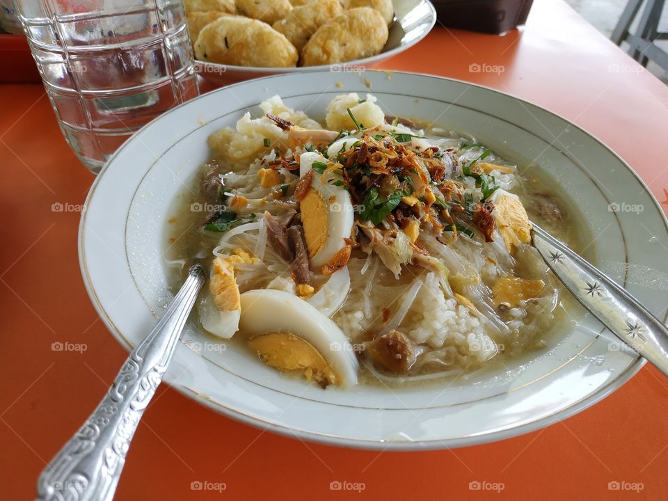Nasi Sop Banjar Kalimantan Selatan Indonesian Taste