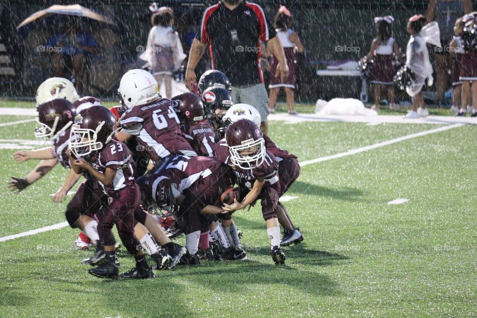 Getting it done in the Rain