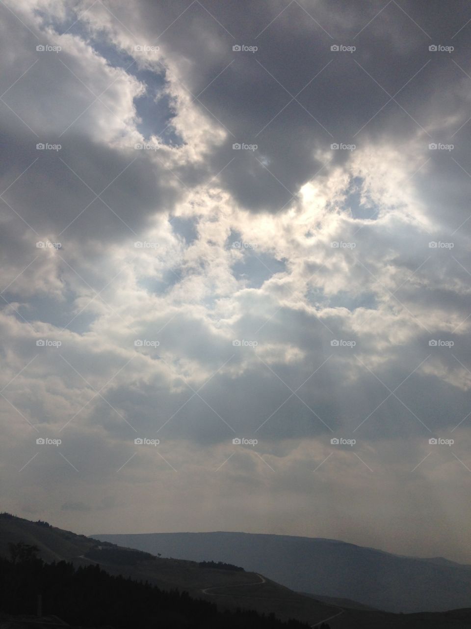 Sky and clouds. God is a Dj 