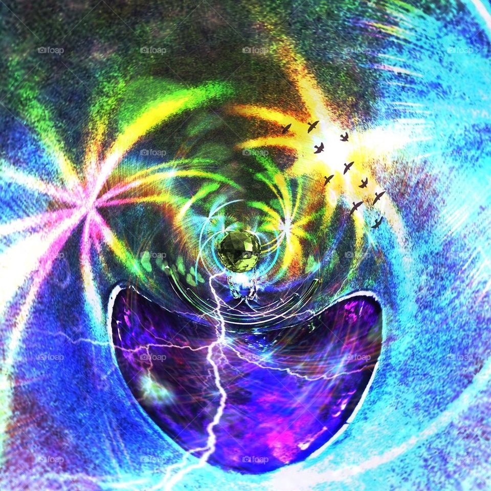 Psychedelic dreamscape