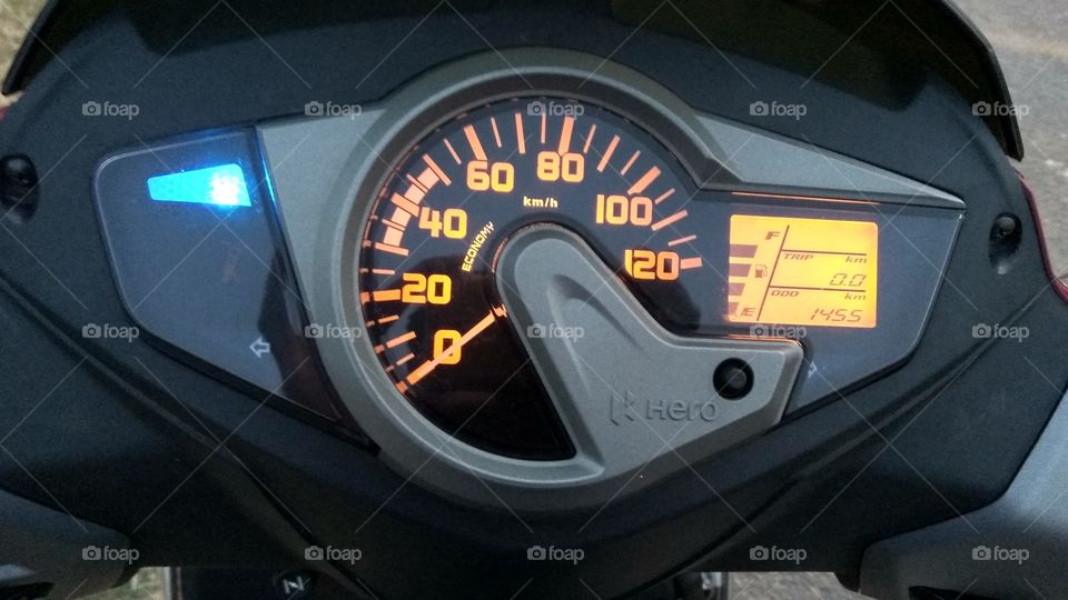 speedometer in byke