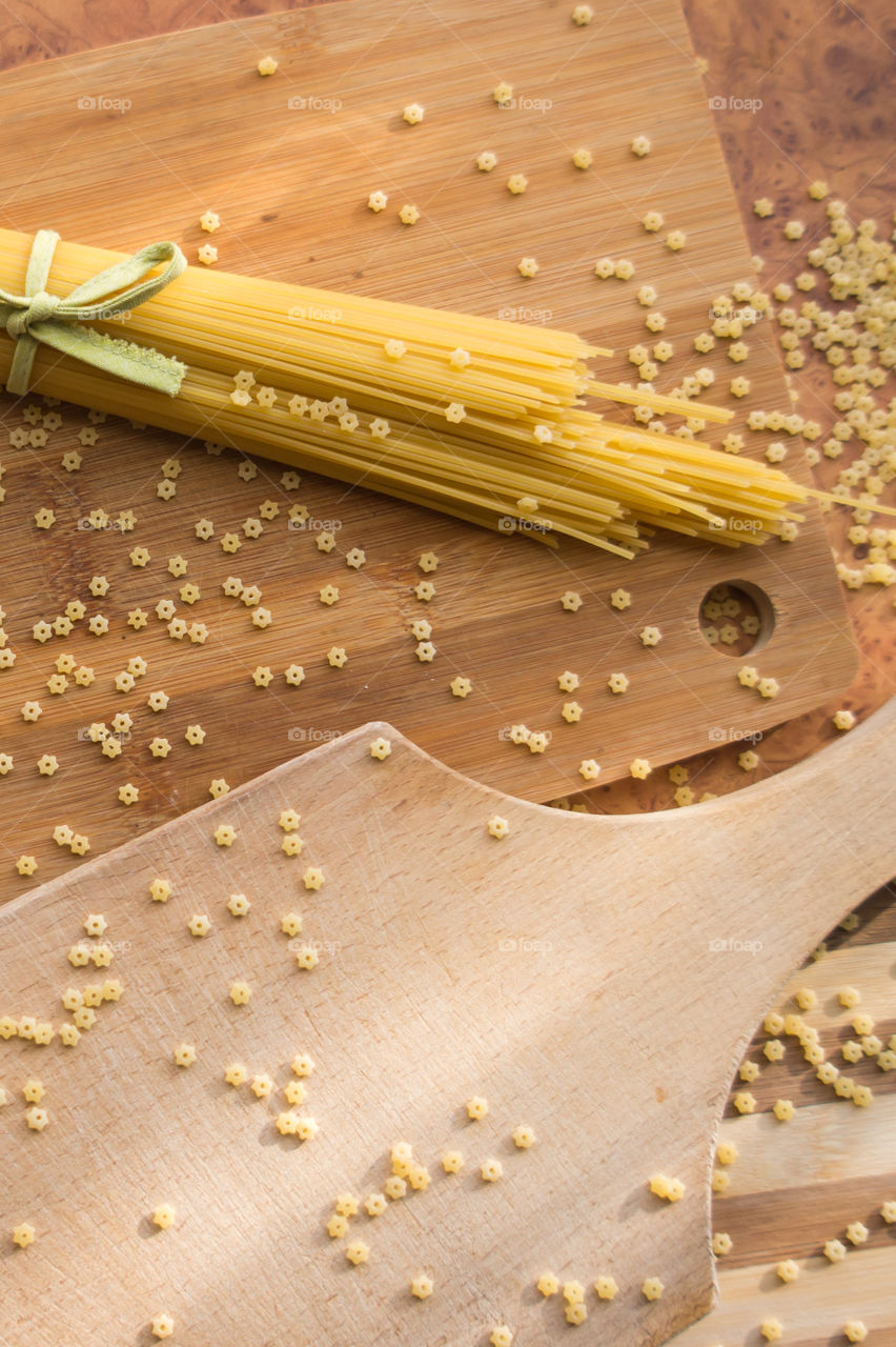 Different types of pasta